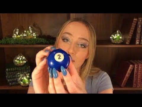 ASMR :) Tapping on Blue Objects (Fast) (repost)