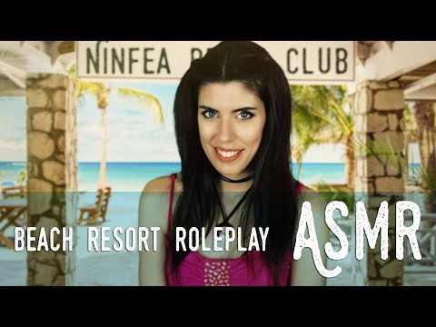 ASMR ita - 🏖 Ninfea BEACH CLUB · Resort ROLEPLAY (Soft Spoken)