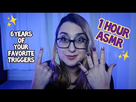 ✨NEW 1Hour For you✨ ASMR 6 Year Channel Anniversary YOUR FAV TRIGGERS