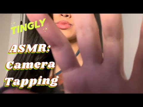 ASMR: *TINGLY* Camera Tapping and Gum Chewing