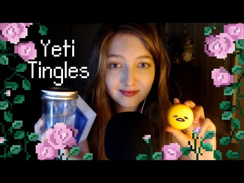 ASMR Tingly Yeti Sounds (tapping, scratching, mouth sounds, etc)