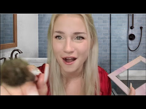 ASMR Popular Girl Ruins Your Valentine's Day Makeup (fast and aggressive)
