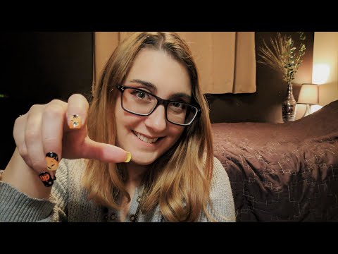ASMR Mouth Sounds & Words into Mouth Sounds & Hand Movements