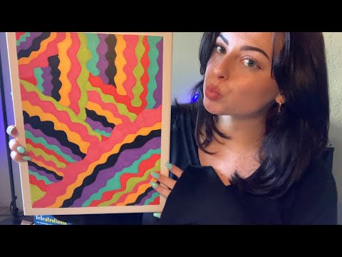 ASMR - Showing You My Painting! 🎨🖼️