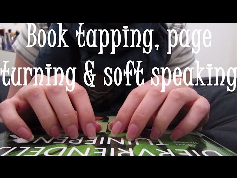 #102 *ASMR* Soft spoken Dutch while tapping and page turning