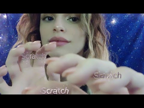 ASMR | Scratching to find your Tingles 👀 🙊 (+ Fast/ Slow Hand Movements)