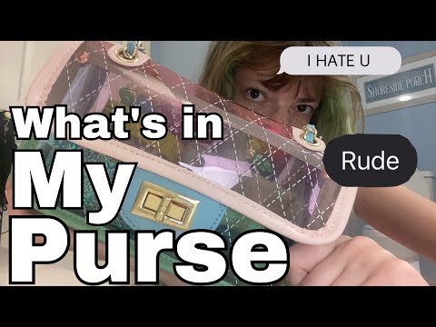 ASMR What’s in My Purse? | Mean Girl Edition