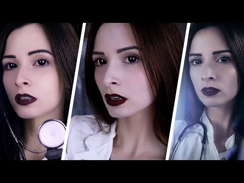 3 in 1 ASMR Vampire Doctor Roleplay 🦇 Cranial Nerve Exam and Personal Attention (Soft Spoken ASMR)