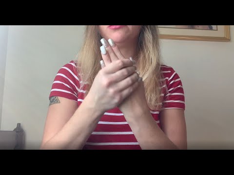 ASMR Tapping, Applying Body Butter to Hands, Hand Sounds (Fast & Aggressive)