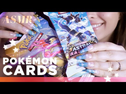ASMR 🌌  Astral Radiance ⚔️ 🛡️ Pokémon Trading Card Game Booster Pack Opening! Cozy Whisper Ramble