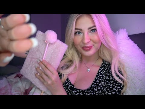 ASMR • HELPING YOU FALL ASLEEP IN BED😴 • ROLEPLAY (PERSONAL ATTENTION, MOUTHSOUNDS, TAPPING & MORE)