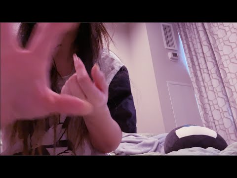 ASMR | LOFI Fast and Agressive ASMR around my bedroom (Tapping and build-up triggers)