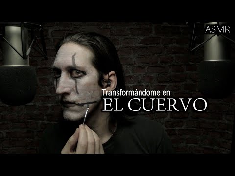 [ASMR Español] Transformándome en EL CUERVO 🎨🎧🖍