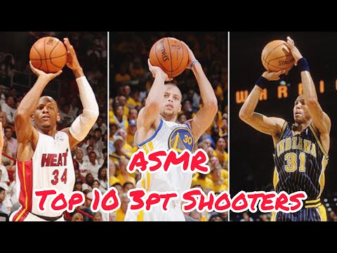 *ASMR* Top 10 NBA 3pt Shooters