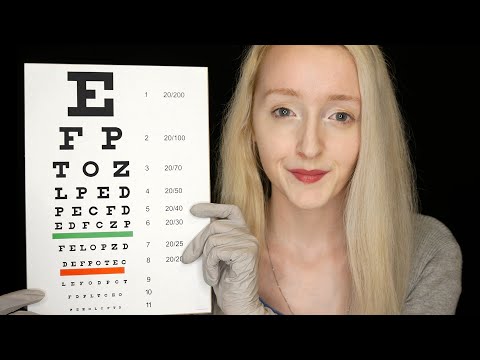 ASMR Eye Exam | Light Triggers & Personal Attention