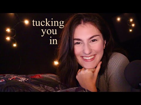 [ASMR] tucking you in while you are sick // Freundin kümmerst sich um dich 🤒 // IsabellASMR