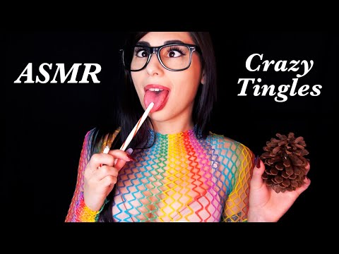 ASMR 100 Triggers 😴 💫  (All your FAVORITE triggers in ONE video) CRAZY TINGLES