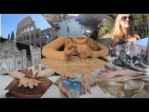ASMR 💒 Amore Trip to Italy 💒 SoftSpoken / Lip Smacking / Assorted Sounds