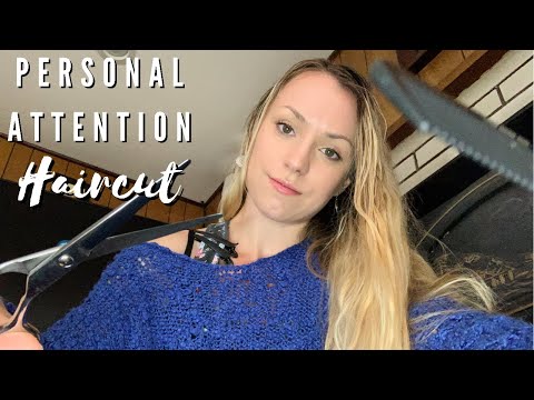 PERSONAL ATTENTION HAIRCUT ASMR Roleplay | Comforting Haircut Roleplay ASMR | Haircut ASMR Relaxing