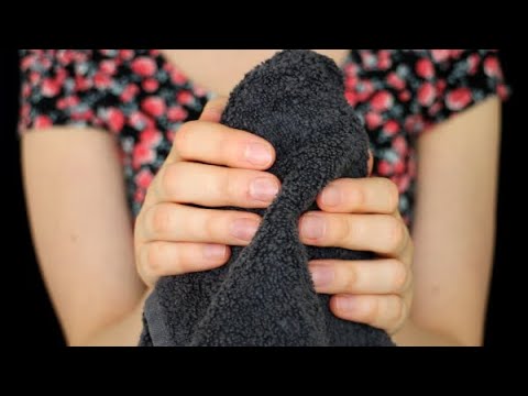 ASMR Towel over Mic Intense Rubbing & Scratching (No Talking)