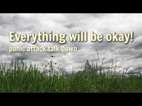 Panic Attack Talk Down / Comforting Talk with Breathing & Affirmations to Help You Calm Down