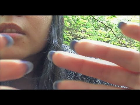ASMR Personal Attention and Hand Movements Outside for Stress Relief