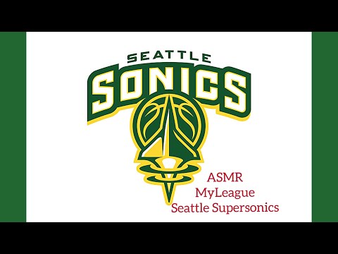 *ASMR* NBA 2k18 MyLeague [Seattle SuperSonics!] (Whispering, Controller Sounds)