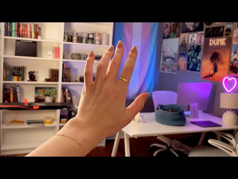 ASMR Office Tour 💕 (tapping, whispered)