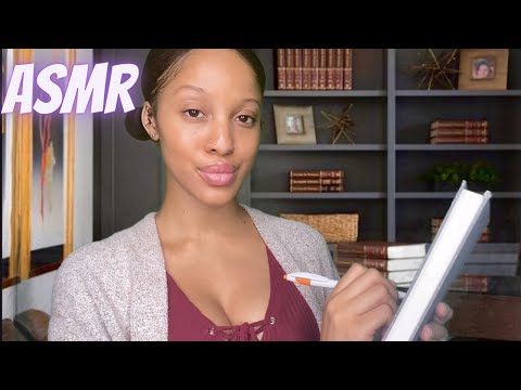 ASMR THERAPIST ROLEPLAY | Comfortable Therapy Session ✨Personal Attention ❣️Relaxing Whispers