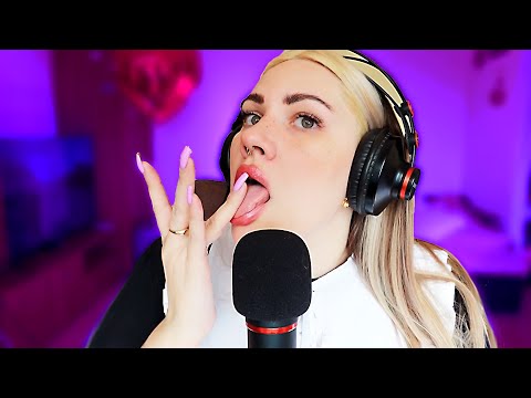 ASMR sounds of drooling smacking and champing NO TALKING