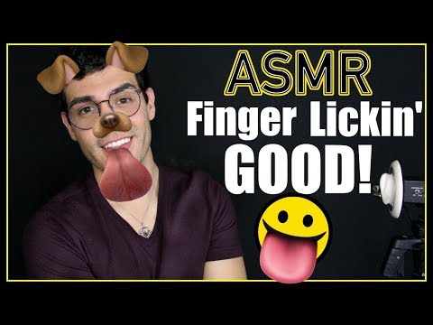 ASMR - FINGER LICKIN' GOOD! | Fast Lick Sounds for Sleep (Male Whisper, Mouth Sounds for Relaxation)