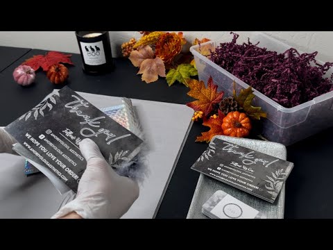 [ASMR] Order Packing | Fall Aesthetic | Small Business