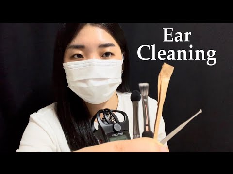 ASMR Sensitive  ear cleaning ✨