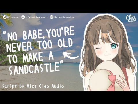 ASMR: A day at the beach [F4A] [Wave sounds] [Wholesome] [Funny] [Giggles] [Relaxing] [Sweet]