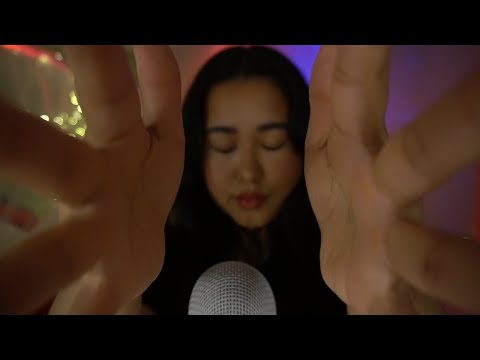 ASMR | Close Close your beautiful eyes👀  with echo 💤 ( hand visuals, intense echo sounds)