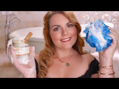 ASMR Bubbly Spa: Entspannendes Schaumbad!