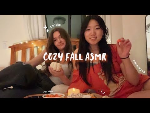 cozy fall themed asmr 🍂🧡