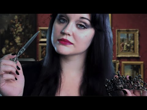 ASMR | Morticia Shows You Addams Family Heirlooms (Soft-Spoken Roleplay)