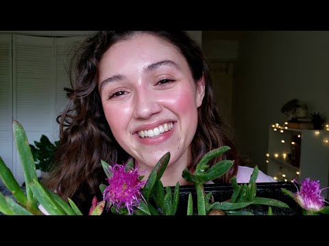 (ASMR) Plant With Me at Home 🌱