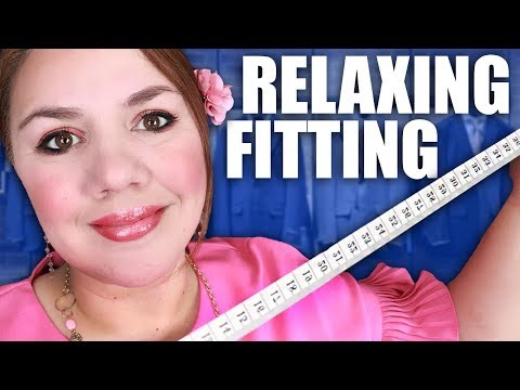 ASMR Professional Suit Fitting and Measuring / Personal Attention