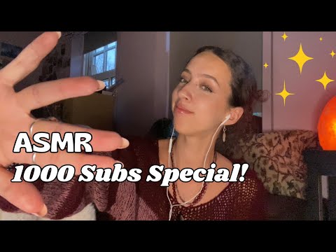 ASMR 1000 Subscribers Special! (YOUR Favourite Triggers) 💛