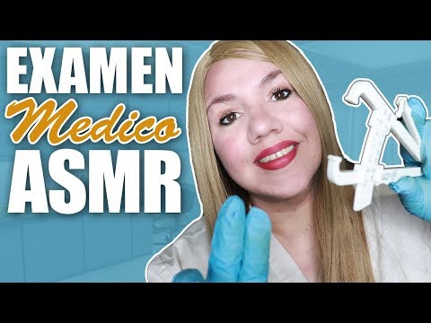 ASMR Español Examen Fisico Medico Anual RoIePIay | Murmullo Latino
