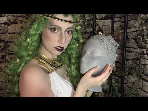 [ASMR] • Medusa Cleans Her Statues • Mythology Roleplay• Personal Attention • Ear Cleaning •