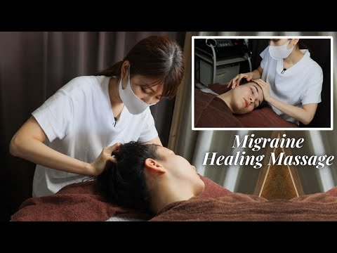 ASMR Migraine Healing Massage by Japanese Pro