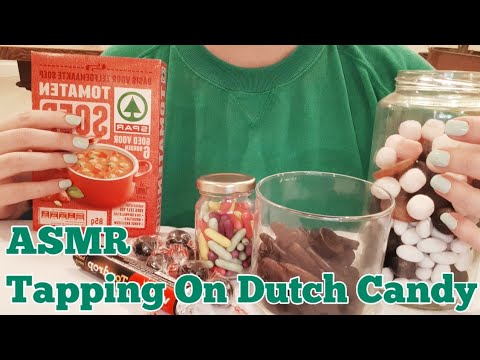 ASMR Tapping On Dutch Candy(Whispered)