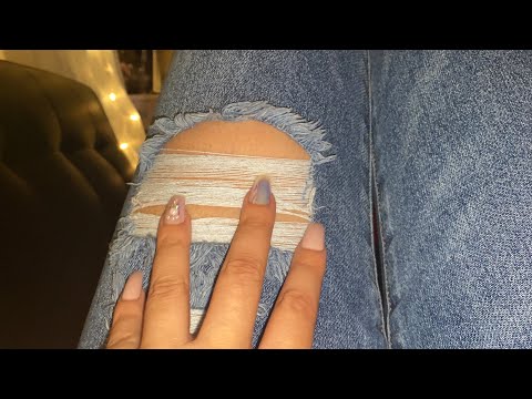 ASMR Camera Tapping with Jean Scratching