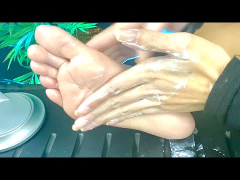 ASMR Foot 👣 Sole🦶Lotion🧴