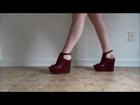[ASMR] How To Walk In Heels-Whispered Talking-Demonstration (English)