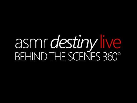 LIVE BEHIND THE SCENES 360° - Recording ASMR Hair Brushing