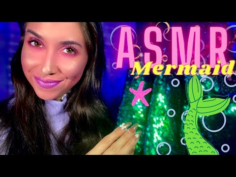 ASMR ROLE PLAY ✨ Mermaid Ramble + Liquid Triggers / whispered